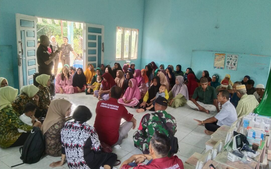 Pengobatan Gratis Diberikan oleh Kejaksaan Negeri dan Dinas Kesehatan Kabupaten Sanggau
